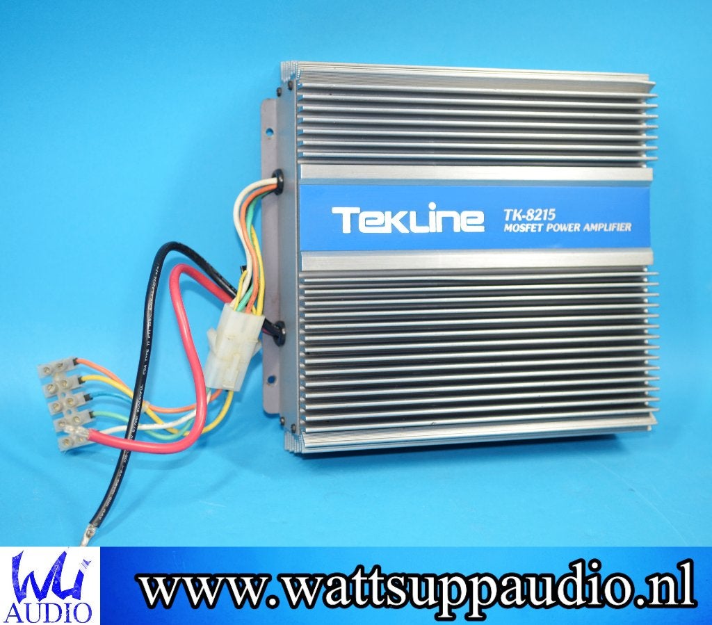 Tekline TK8215 2 kanaals Vintage Auto versterker, Gebruikt, ., Ophalen of Verzenden, .