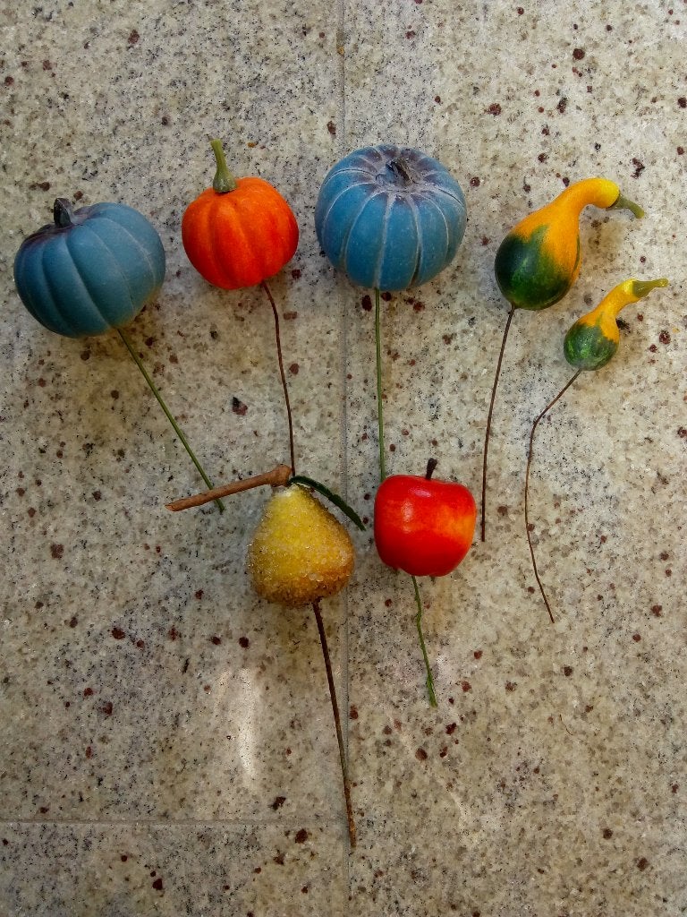 kunststof fruit stekers, Ophalen of Verzenden, Gebruikt, Knutselmateriaal
