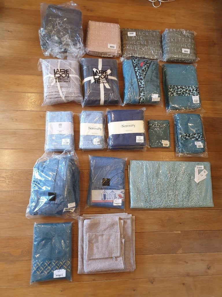 Keuze uit handdoeken, badmatten en badjassen, Meerkleurig, Overige merken, Handdoek, Nieuw