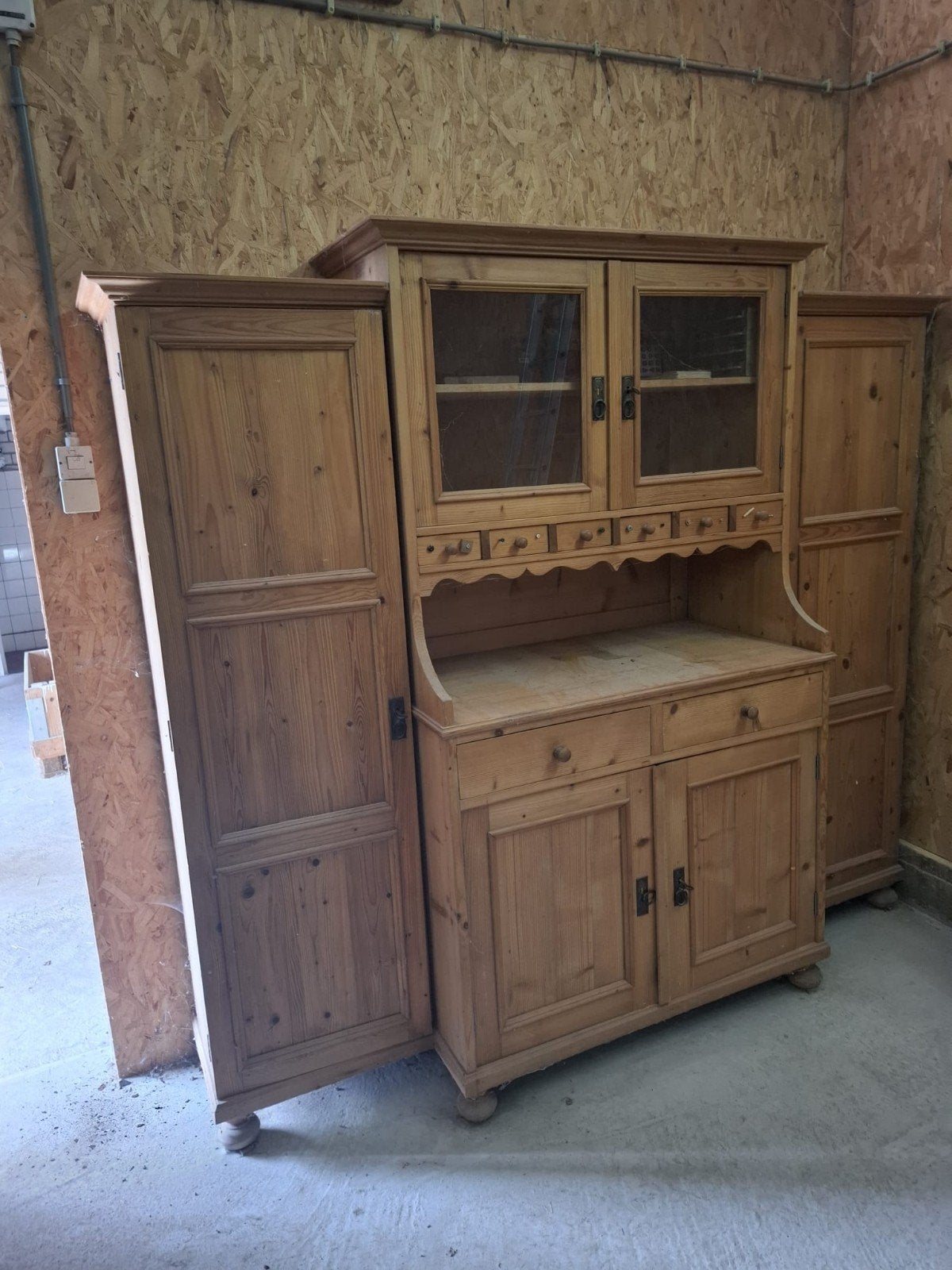 antieke kast, Ophalen