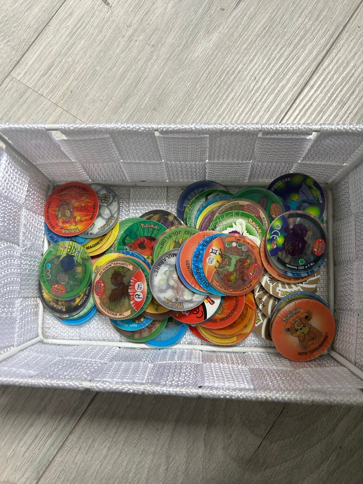 Grote verzameling Flippo's, inclusief Pokémon Powerplay, Verzenden, Verzameling