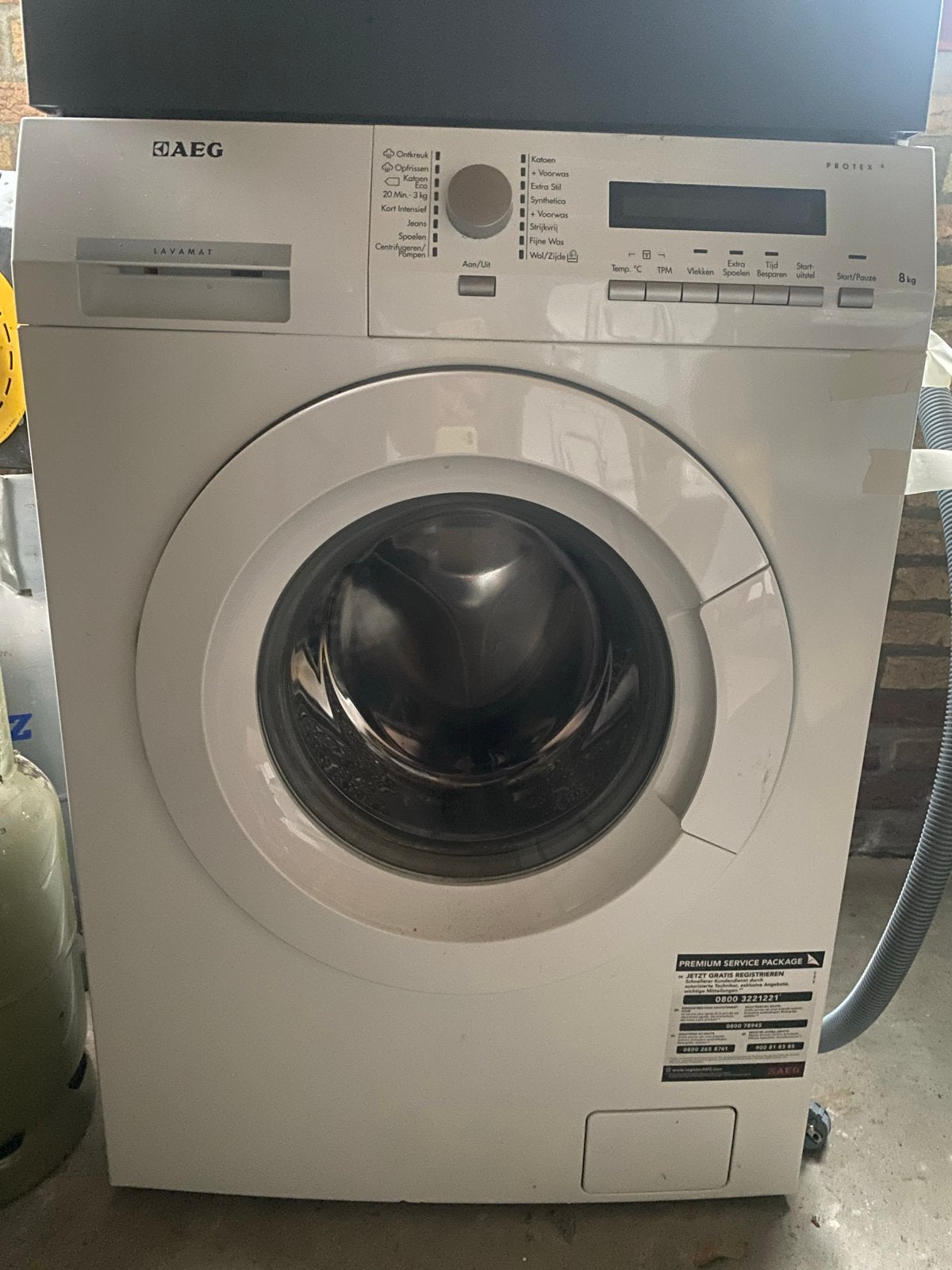 AEG Lavamat Protex Wasmachine 8 kg, 1200 tot 1600 toeren, Gebruikt, 8 tot 10 kg, Ophalen of Verzenden