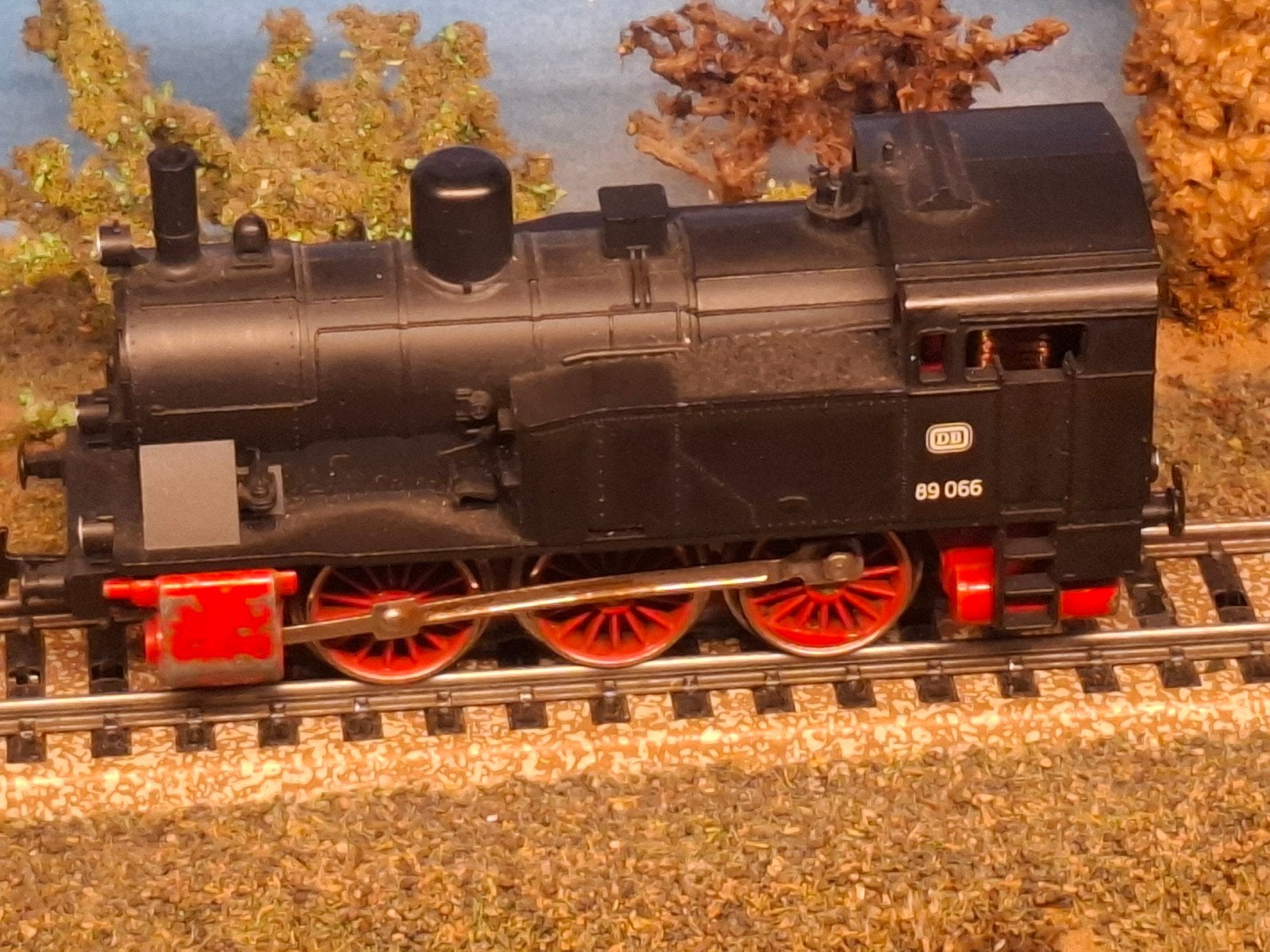 Marklin 3104 stoomlokje, Wisselstroom, Gebruikt, Locomotief, Ophalen of Verzenden