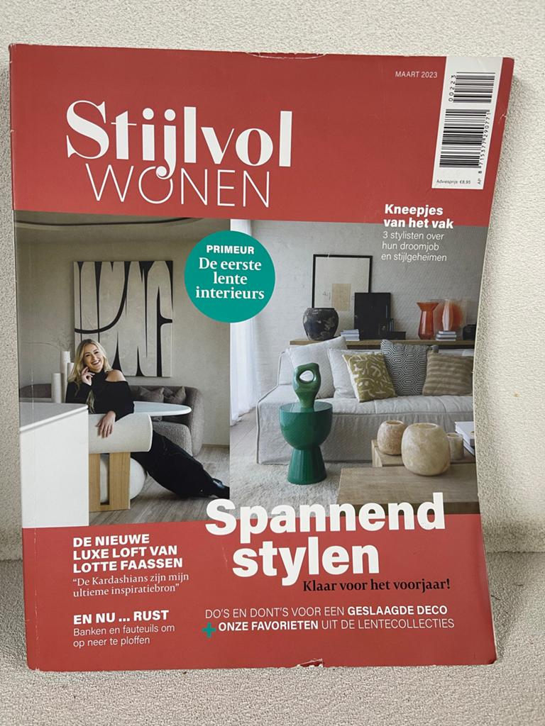 Stijlvol Wonen Magazine - Maart 2023, Ophalen of Verzenden, Zo goed als nieuw, Gossip of Showbizz