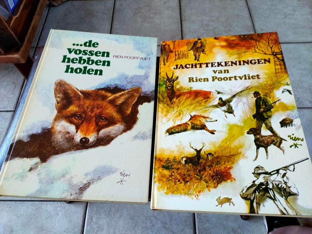2 mooie boeken van Rien Poortvliet, Ophalen of Verzenden, Zo goed als nieuw, Honden