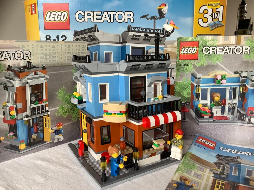 Z.g.a.n.: LEGO Creator Hoekrestaurant - 31050, Ophalen, Compleet, Lego, Zo goed als nieuw