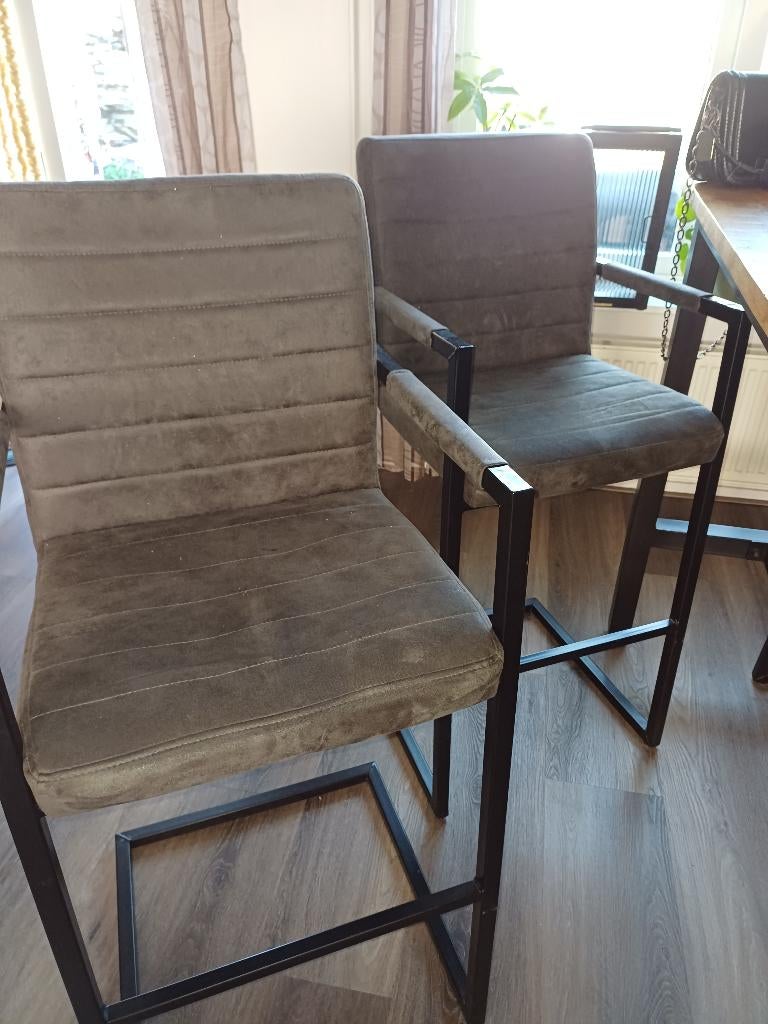 Bar krukken, Ophalen, Gebruikt, Met voetsteun, 60 tot 90 cm