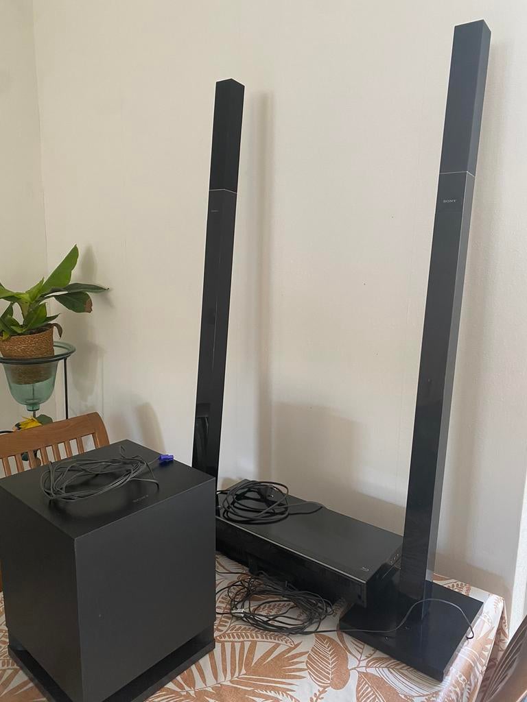 Sony BDV-F700 Blu-ray 3D-systeem, Subwoofer, Ophalen of Verzenden, Zo goed als nieuw, Sony