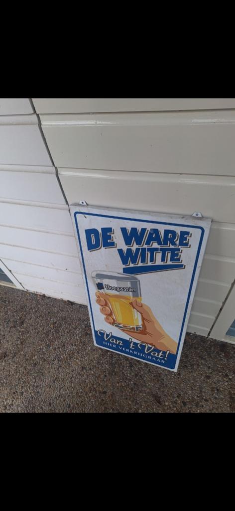 Reclame bord, Verzamelen, Ophalen of Verzenden, Zo goed als nieuw