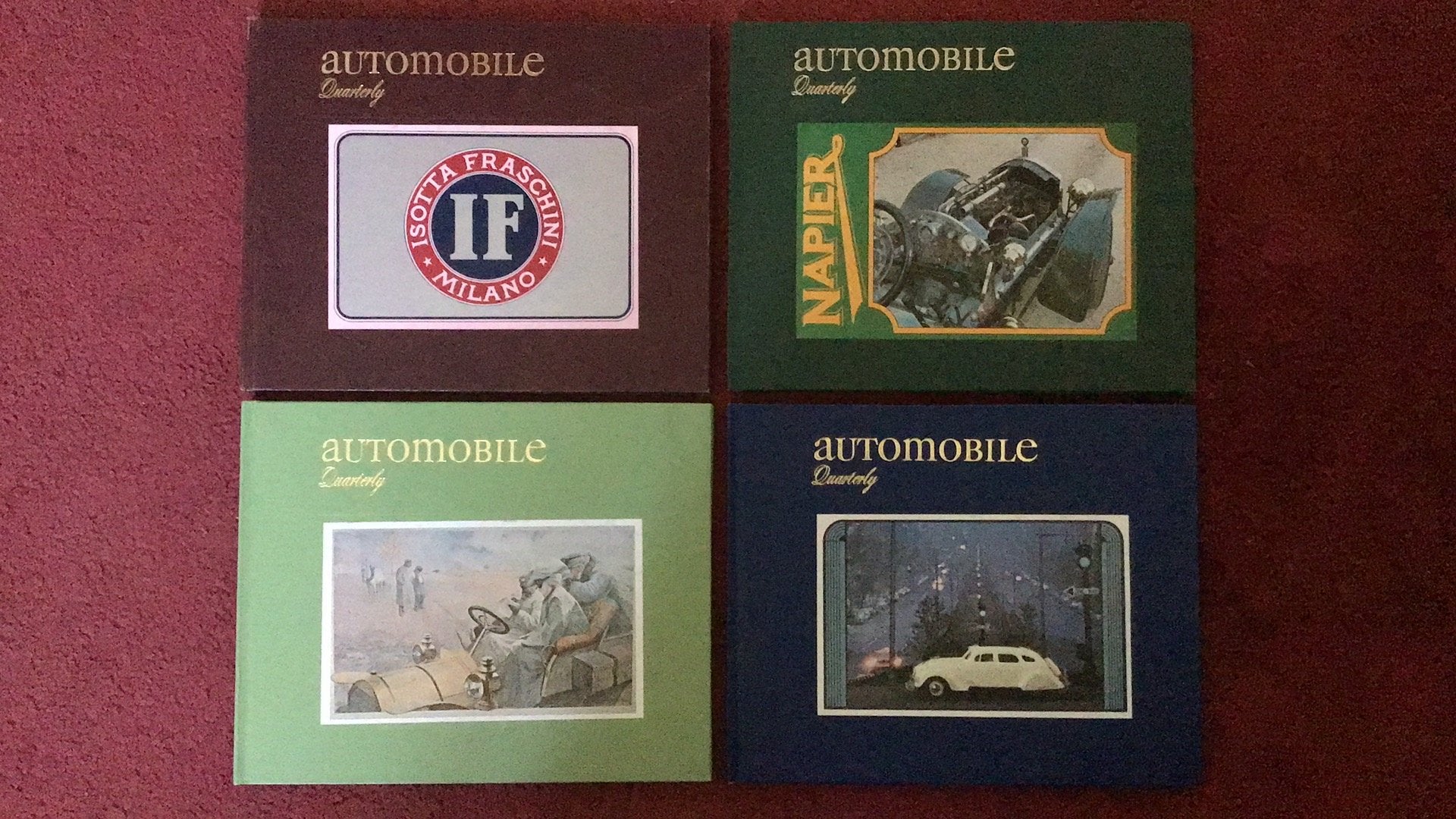 Automobile Quarterly 4 verschillende delen, Ophalen of Verzenden, Nieuw, Algemeen