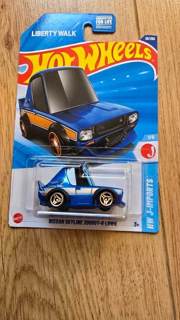 Hot Wheels Nissan Skyline 2000GT-R LBWK Liberty Walk, Ophalen of Verzenden, Nieuw