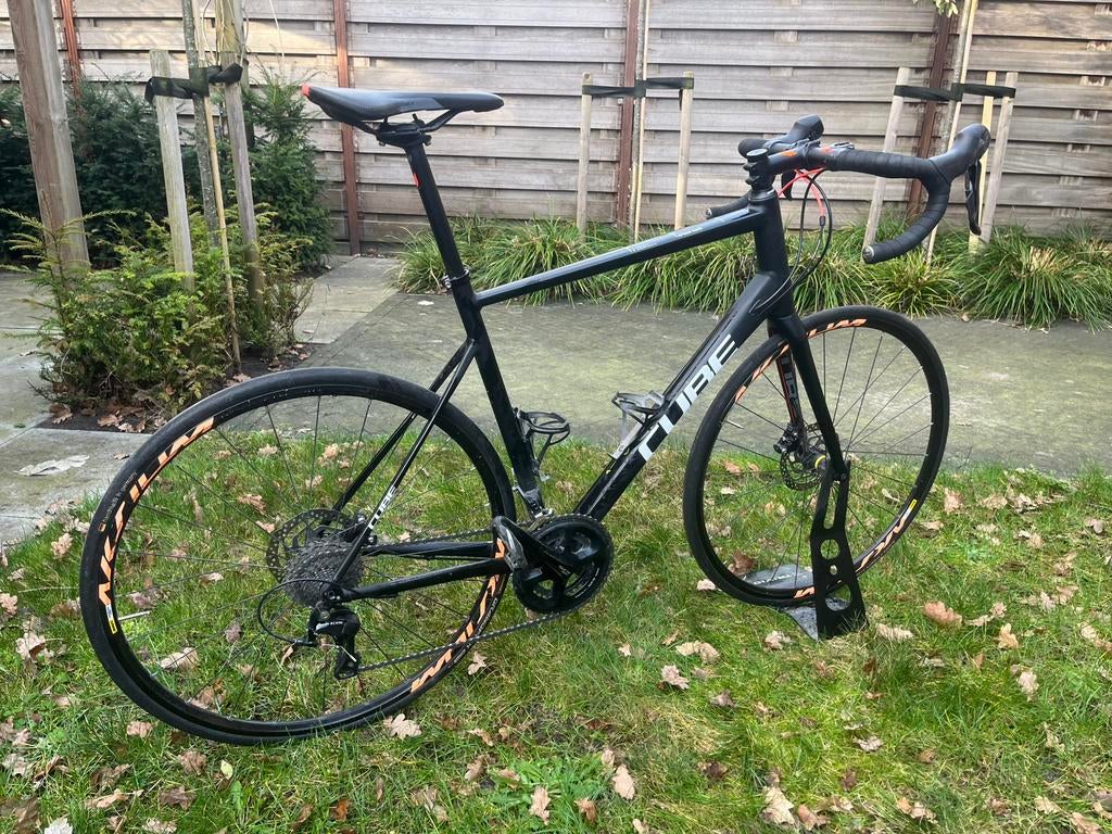 Cube Attain Disk, Shimano 105, maat 61, Fietsen en Brommers, Fietsen | Racefietsen, Gebruikt, Overige merken, Meer dan 20 versnellingen