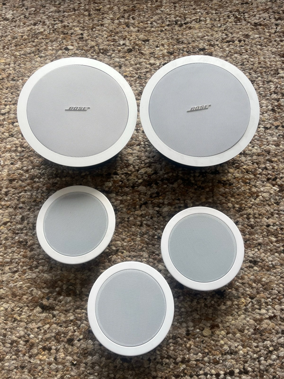 Bose FreeSpace DS 40F en DS 16F Inbouw Luidsprekers, Ophalen, Gebruikt, Overige typen, Bose