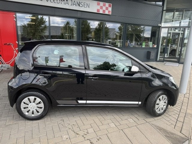 Volkswagen up! 1.0 BMT MOVE UP! 5-DRS. + AIRCO (58.000 KM!), Stof, Gebruikt, Zwart, Origineel Nederlands