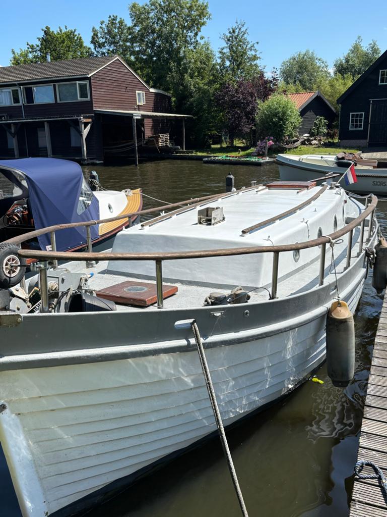 Stoere kajuitsloep Perfect voor vaartochten, Watersport en Boten, Overige materialen, Binnenboordmotor, 1.80 meter, 1 cm