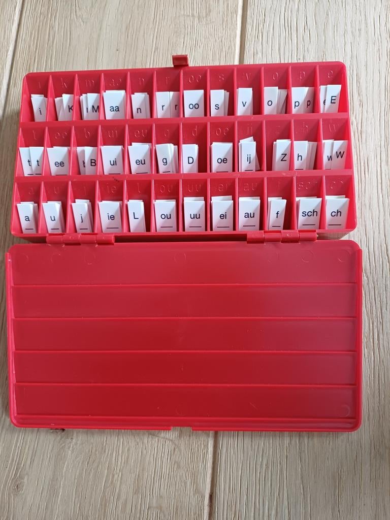 Letterdoosje om te leren lezen, Ophalen, Gebruikt, Taal en Lezen