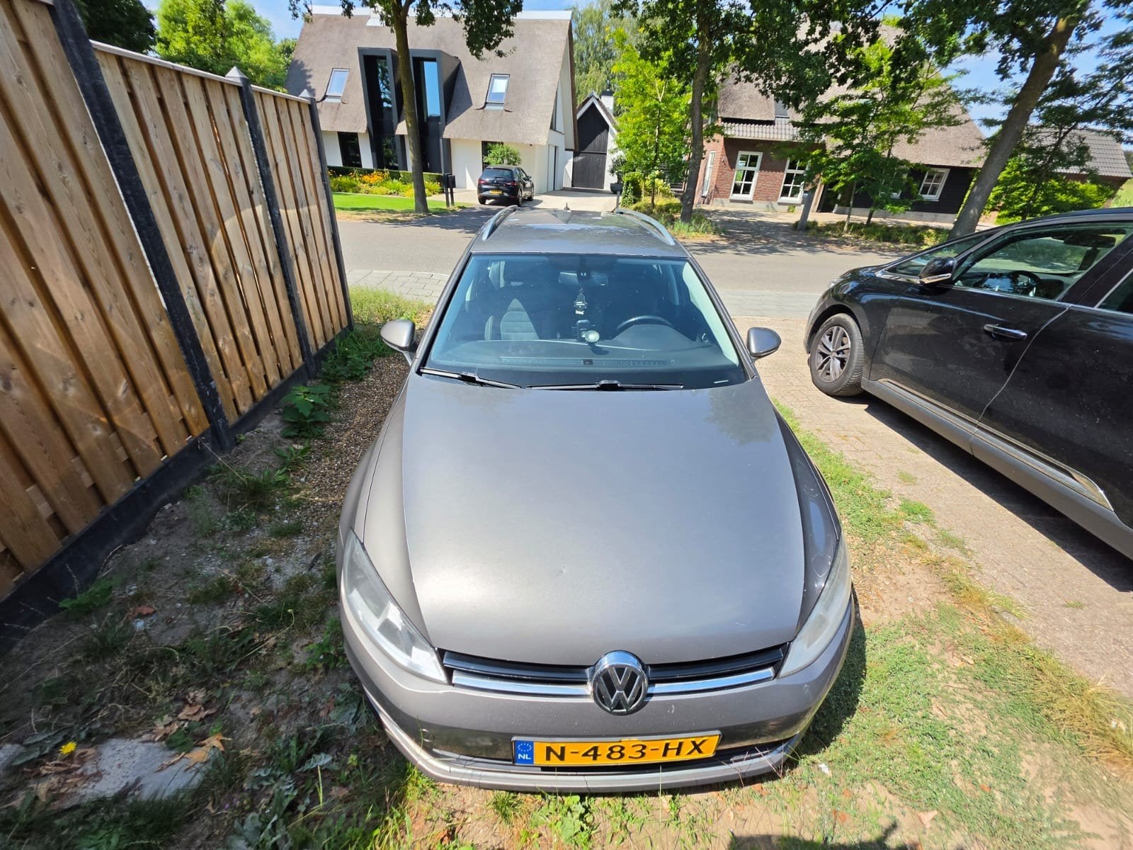 Foto 3 van Volkswagen Golf 1.6 TDI 77KW Variant DSG 2014 Grijs