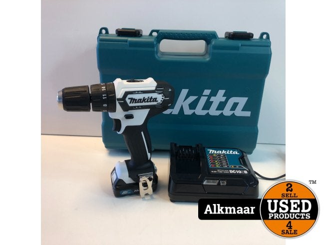 Makita HP333DSAW Klopboorschroefmachine + Oplader | Zeer Net, Makita, Zo goed als nieuw, Support@makita.com, Makita Corporation, 3-11-8, Sumiyoshi-cho, 
Anjo, Aichi 446-8502
Japan