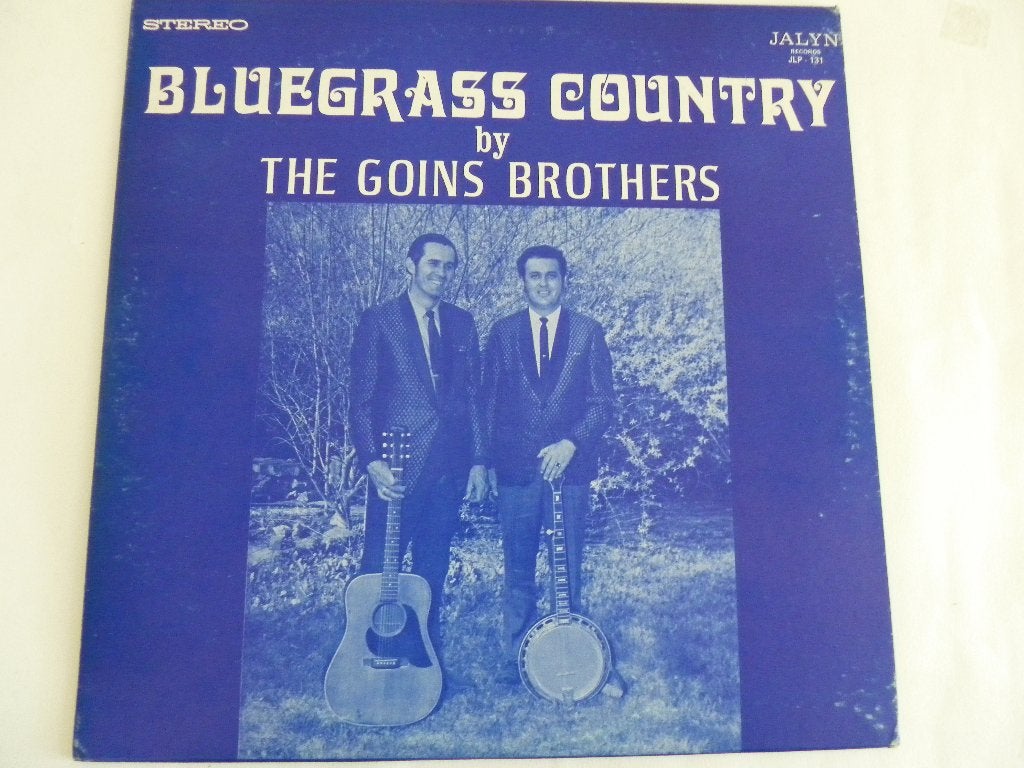 LP The Goins Brothers - Bluegrass Country, Gebruikt, Originele persing, Ophalen of Verzenden, 1970 - 1979