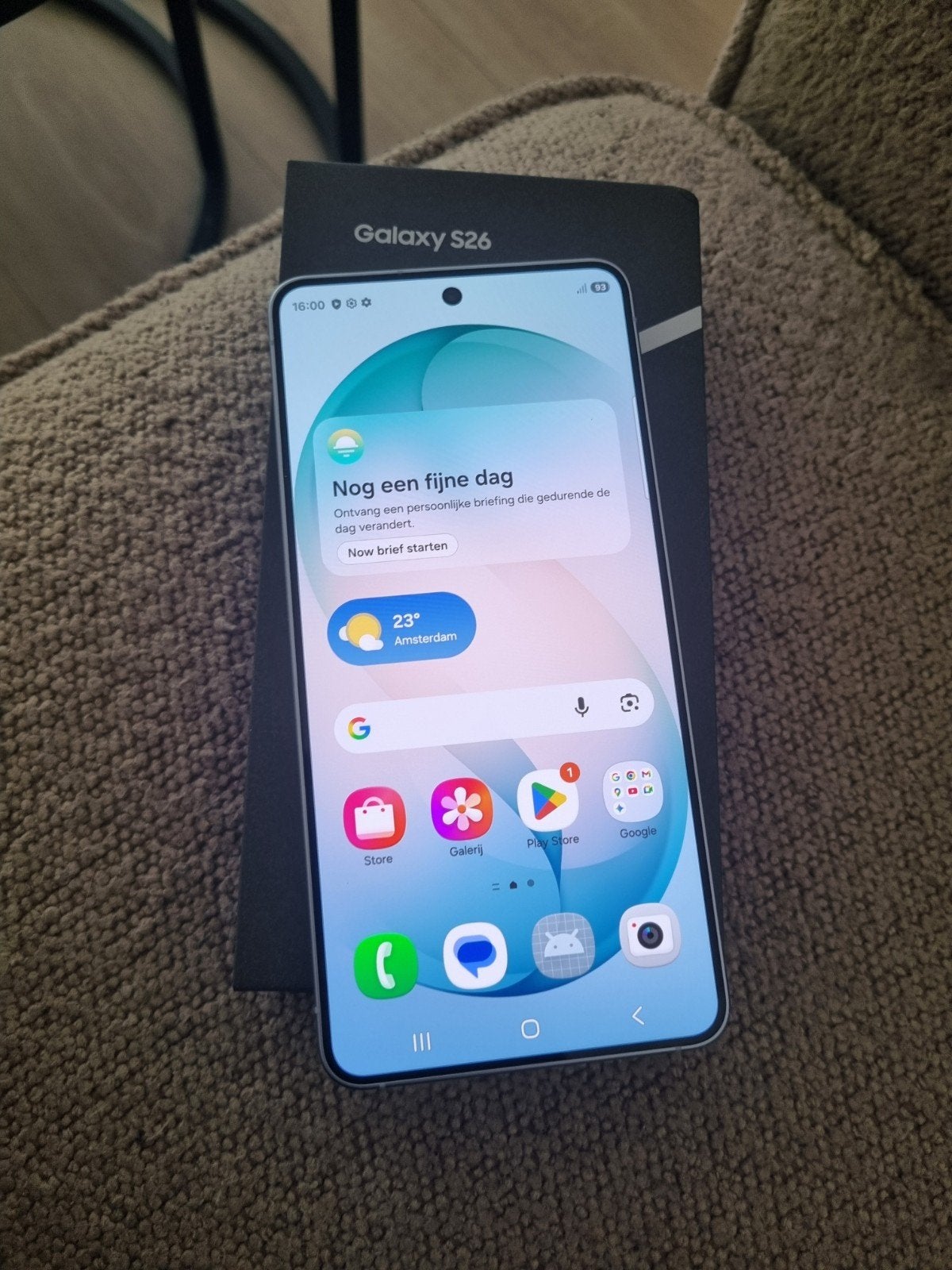 Samsung s26 256gb VAST PRIJS!!, Telecommunicatie, Mobiele telefoons | Samsung, Blauw, Ophalen of Verzenden, Zo goed als nieuw