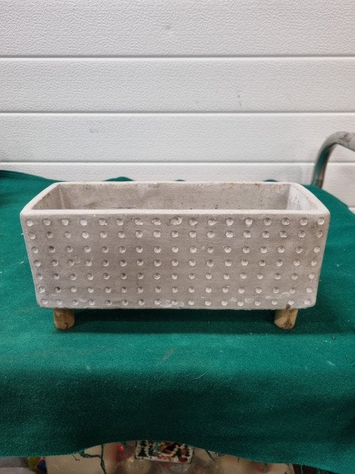 Bloembakje op houten pootjes, Ophalen of Verzenden, 'T Olde Gre-j, Info@toldegrej.nl, Endepoelstraat 20f Didam