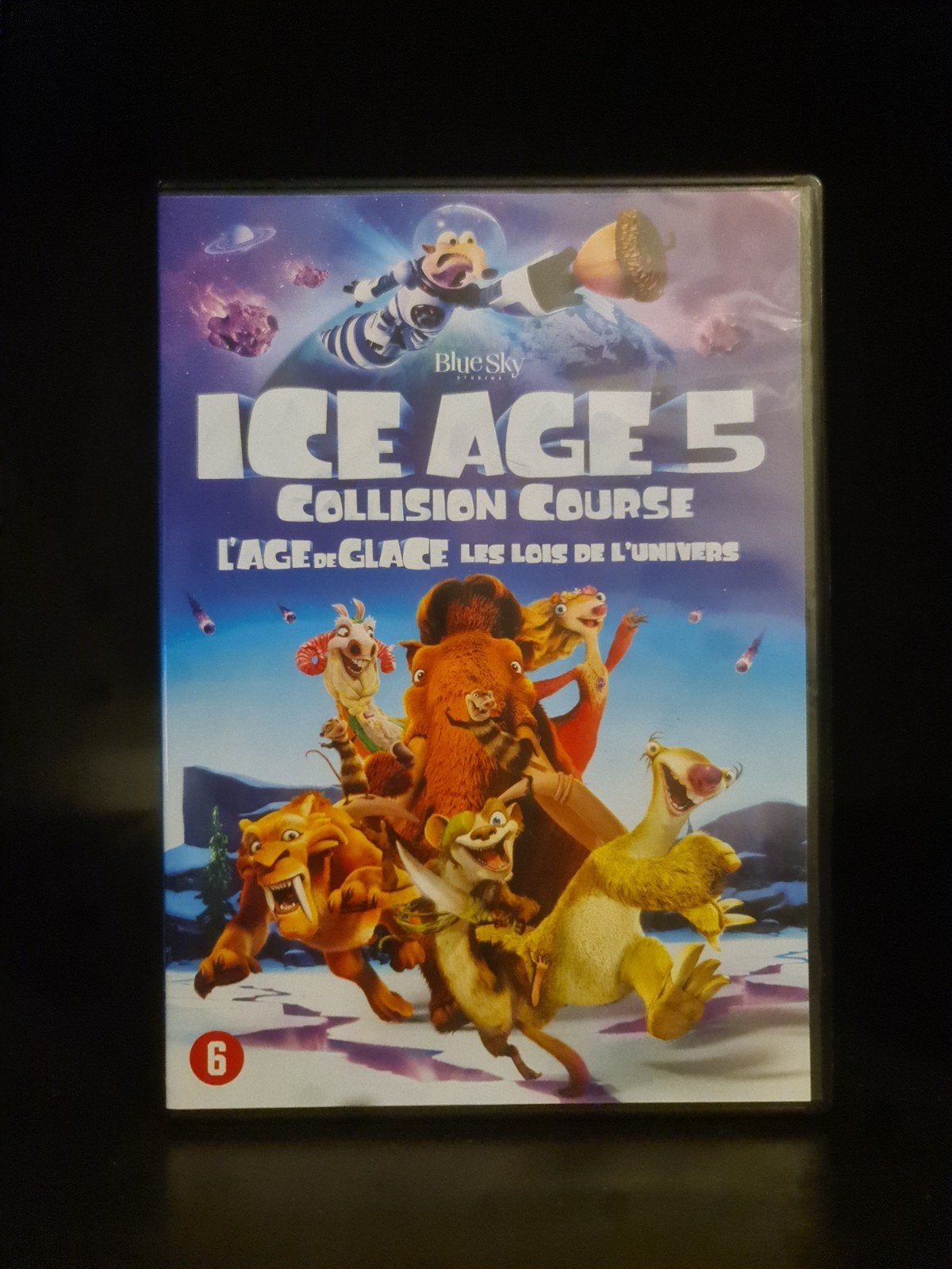 Ice Age 5: Collision Course DVD, Cd's en Dvd's, Dvd's | Kinderen en Jeugd, Zo goed als nieuw, Film, Animatie, Bonusmateriaal, Alle leeftijden