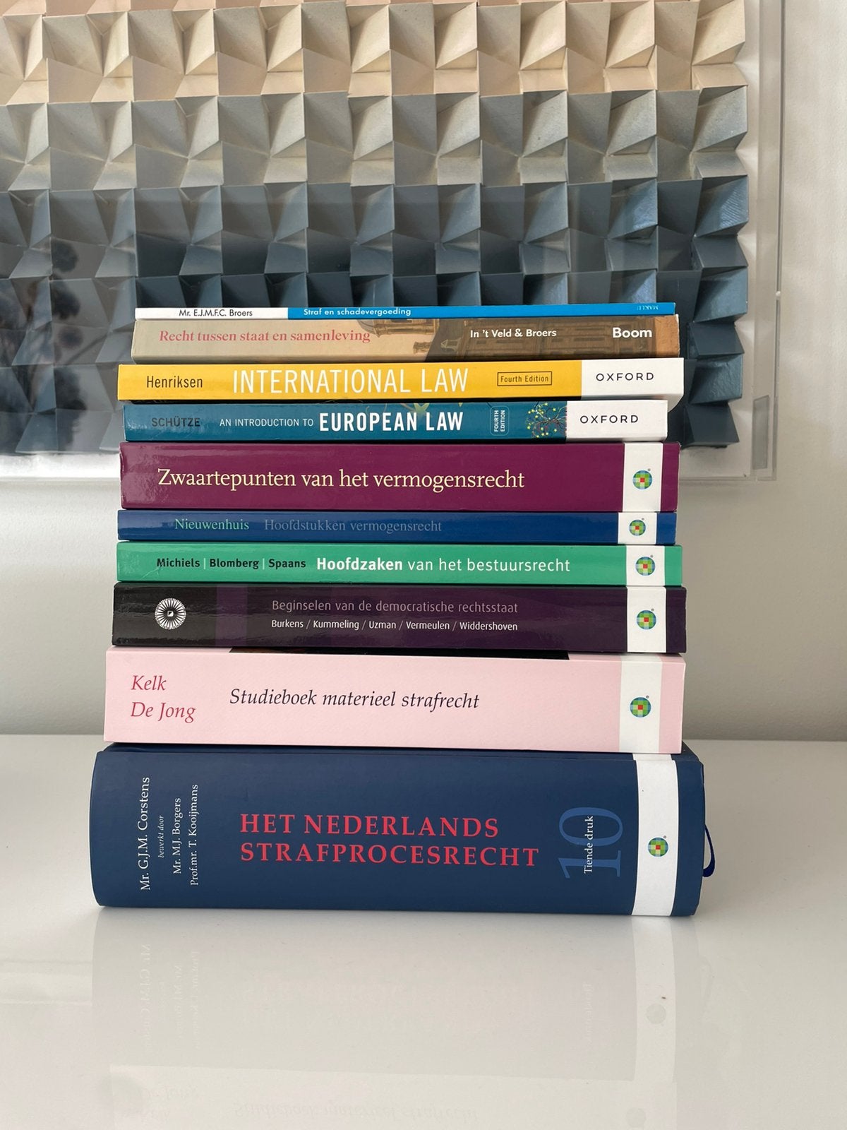 Studieboeken rechtsgeleerdheid jaar 1, Tilburg University, Ophalen of Verzenden, Zo goed als nieuw, School, Studie en Wetenschap