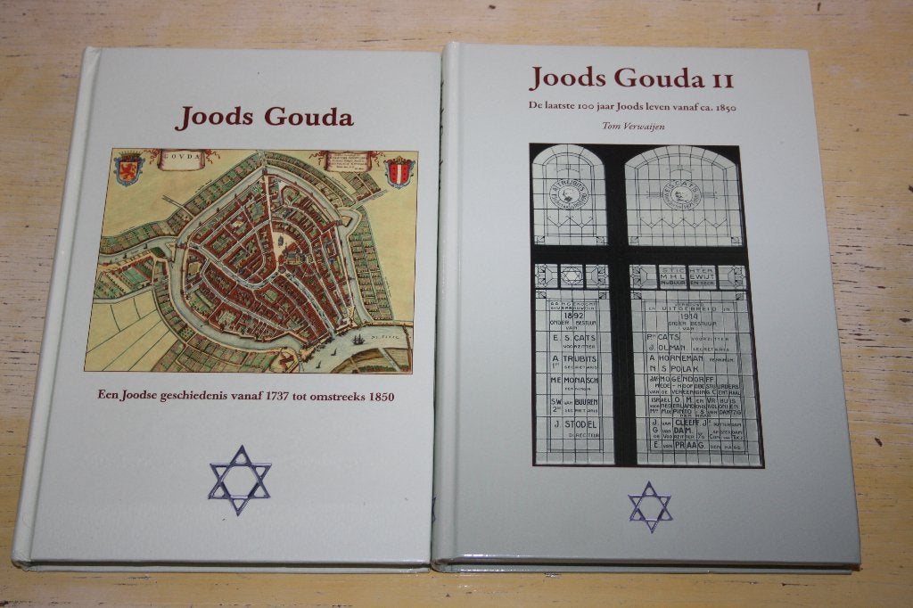 2x Joods Gouda joodse geschiedenis 1737 tot 1850, Ophalen of Verzenden, Zo goed als nieuw