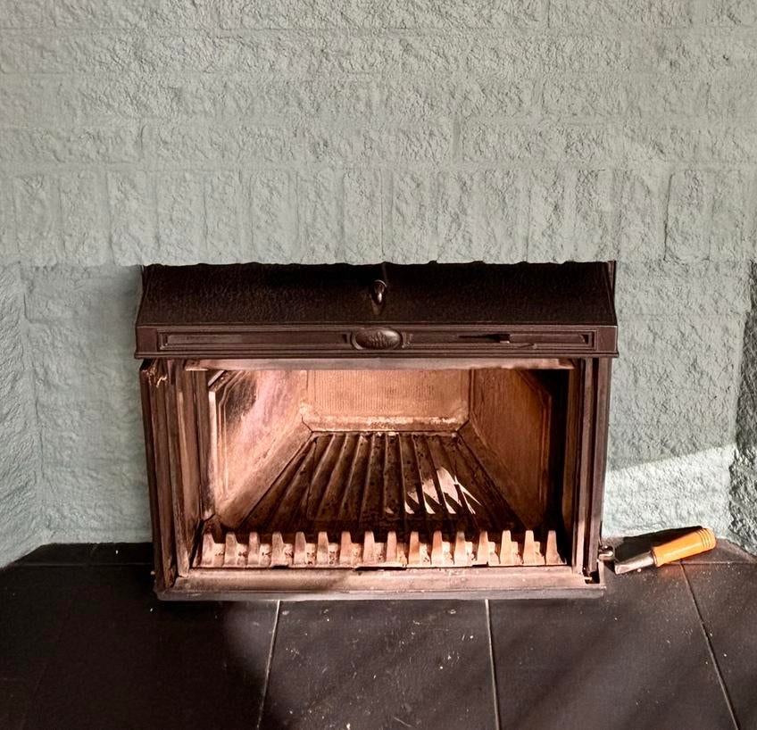 Jotul houtkachel, Ophalen, Gebruikt, Inbouwhaard, Houthaard