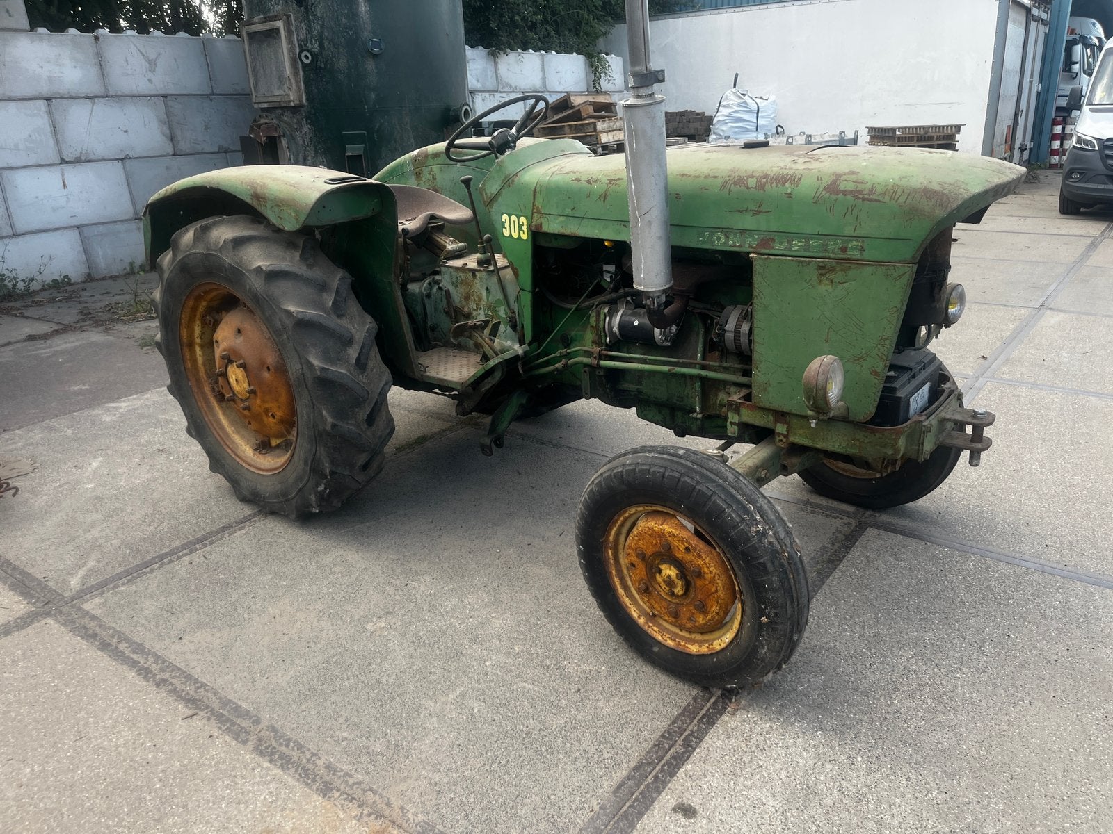 John Deere 303, Ophalen, Gebruikt, Tot 80 Pk, John Deere