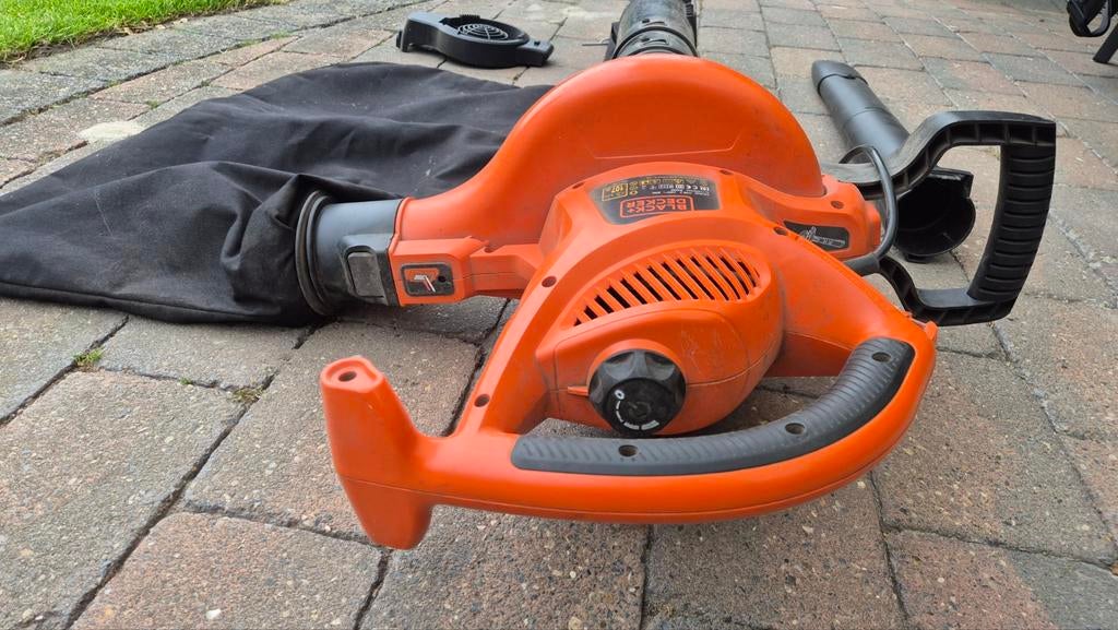 Black+Decker GW3030 Bladblazer/Bladzuiger 3000W, Ophalen, Gebruikt, Met opvangzak, Elektrisch
