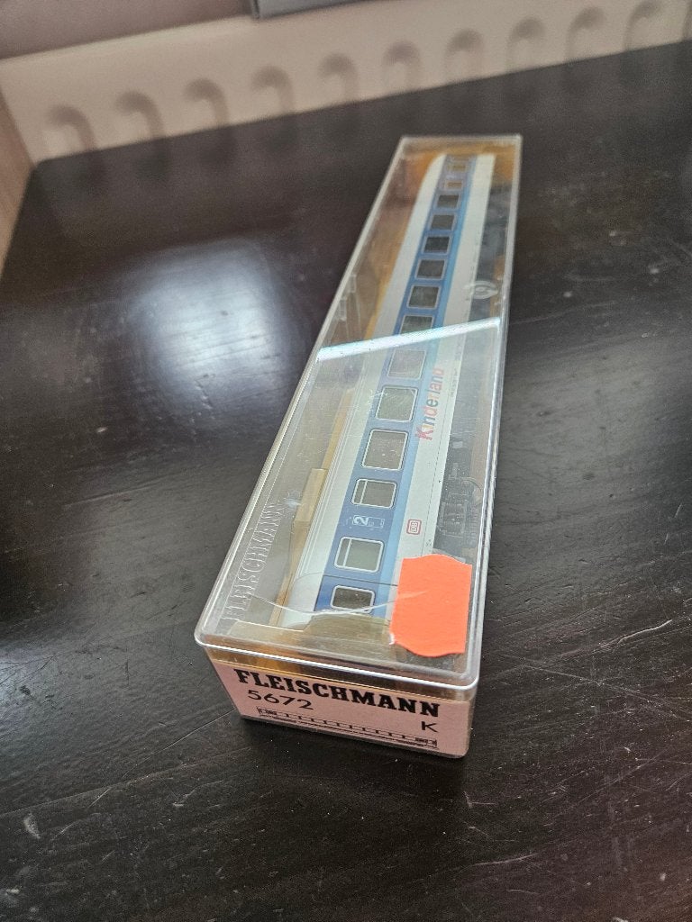 modeltreinen, Hobby en Vrije tijd, Modeltreinen | H0, Wagon, Ophalen of Verzenden, Fleischmann, Gelijkstroom of Wisselstroom