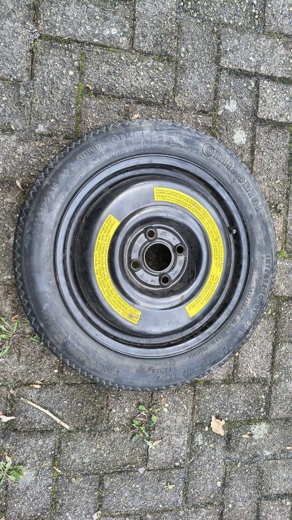 Thuiskomer / reservewiel Volkswagen Corrado 1.8 G60 (4x100), Ophalen, Gebruikt