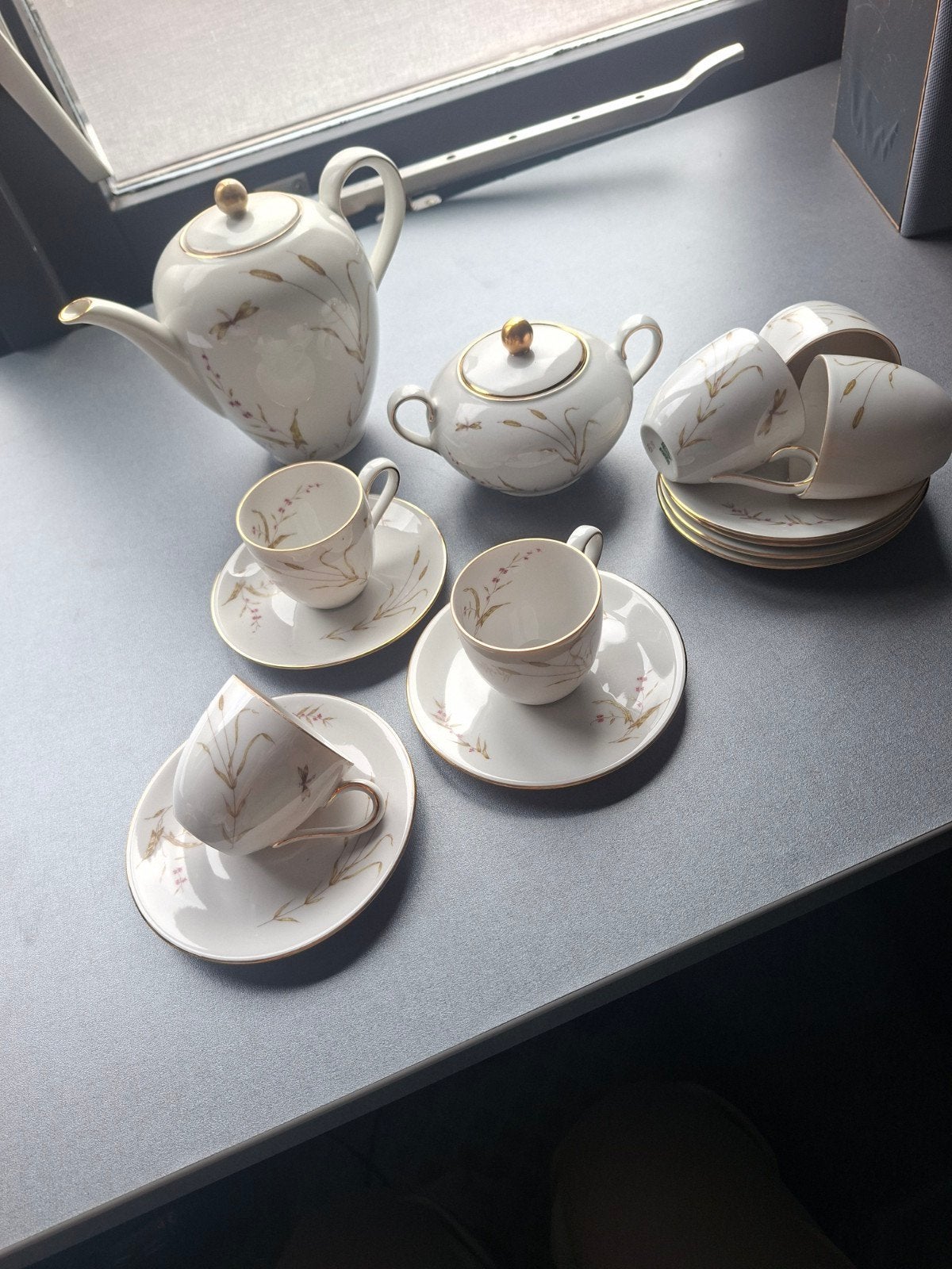Zeh Scherzer Bavaria Germany koffieserviesje, Huis en Inrichting, Keuken | Servies, Gebruikt, Overige merken, Ophalen of Verzenden