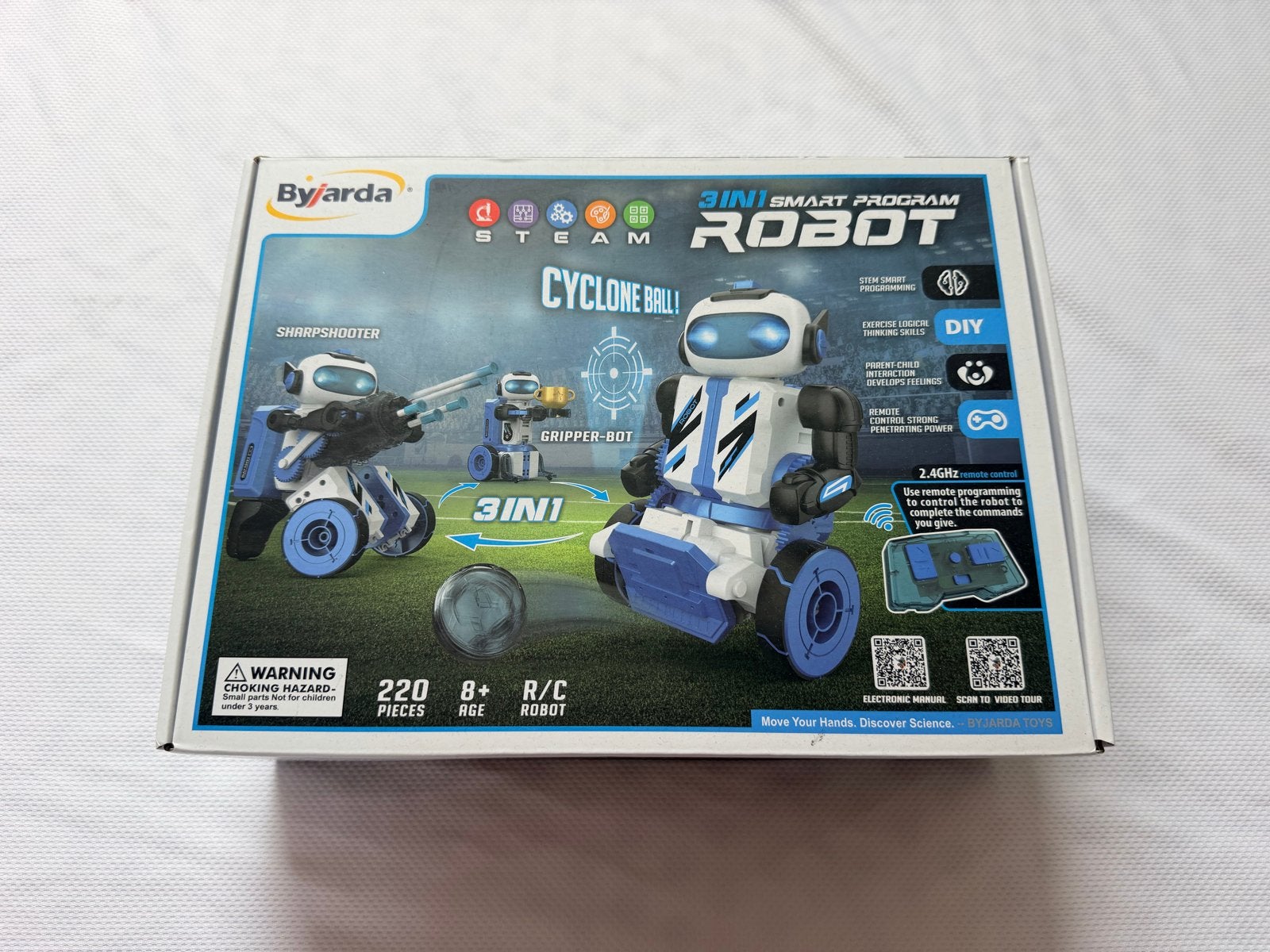 Byjarda 3-in-1 Smart Program Robot - Nieuw, Kinderen en Baby's, Speelgoed | Educatief en Creatief, Ophalen of Verzenden, Nieuw