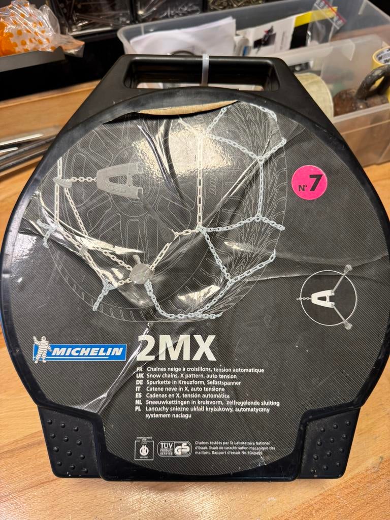 Sneeuwkettingen Michelin 2MX, Ophalen of Verzenden, Nieuw