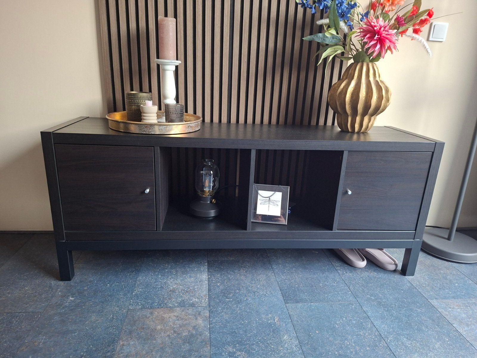 IKEA tv meubel, Ophalen, Gebruikt, 100 tot 150 cm, Minder dan 100 cm