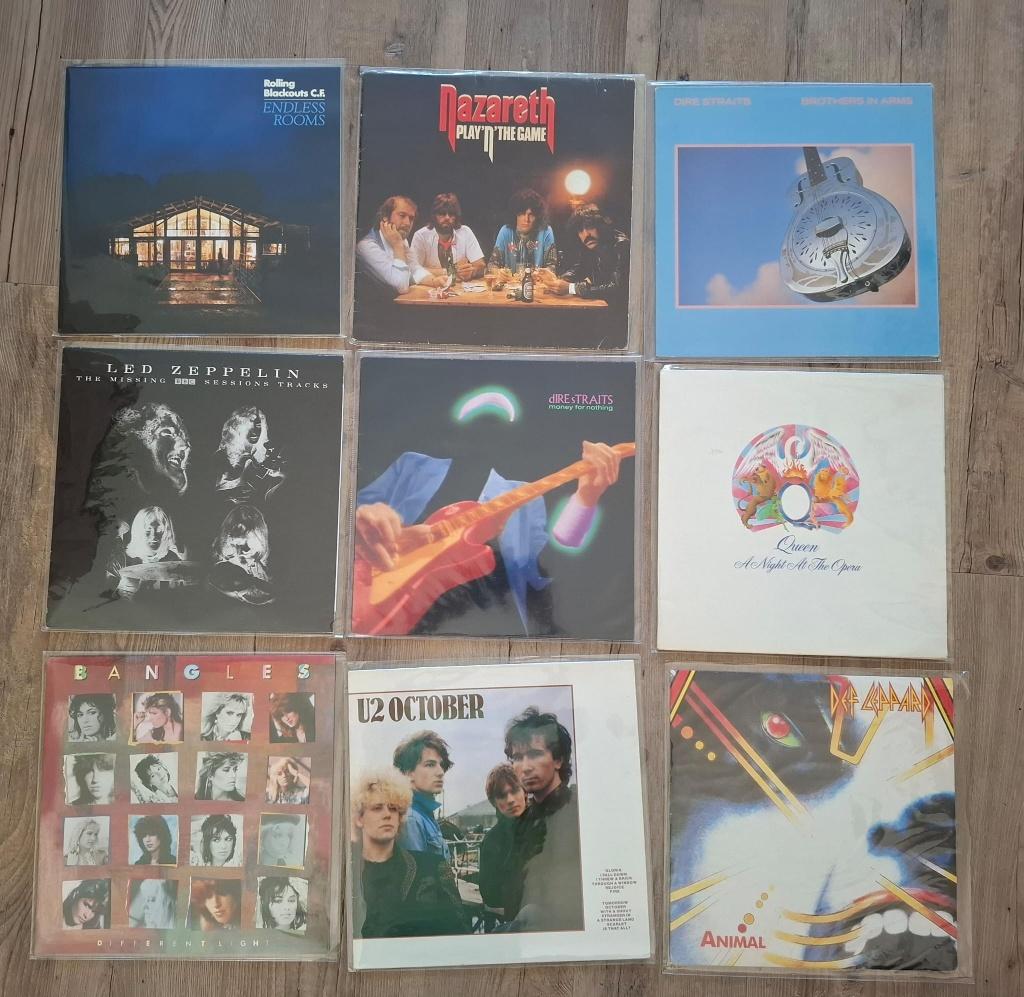 Partij LP’s & Maxi Singles 40x – U2, Bowie, Pink Floyd e.a., Ophalen of Verzenden, Gebruikt, 12 inch
