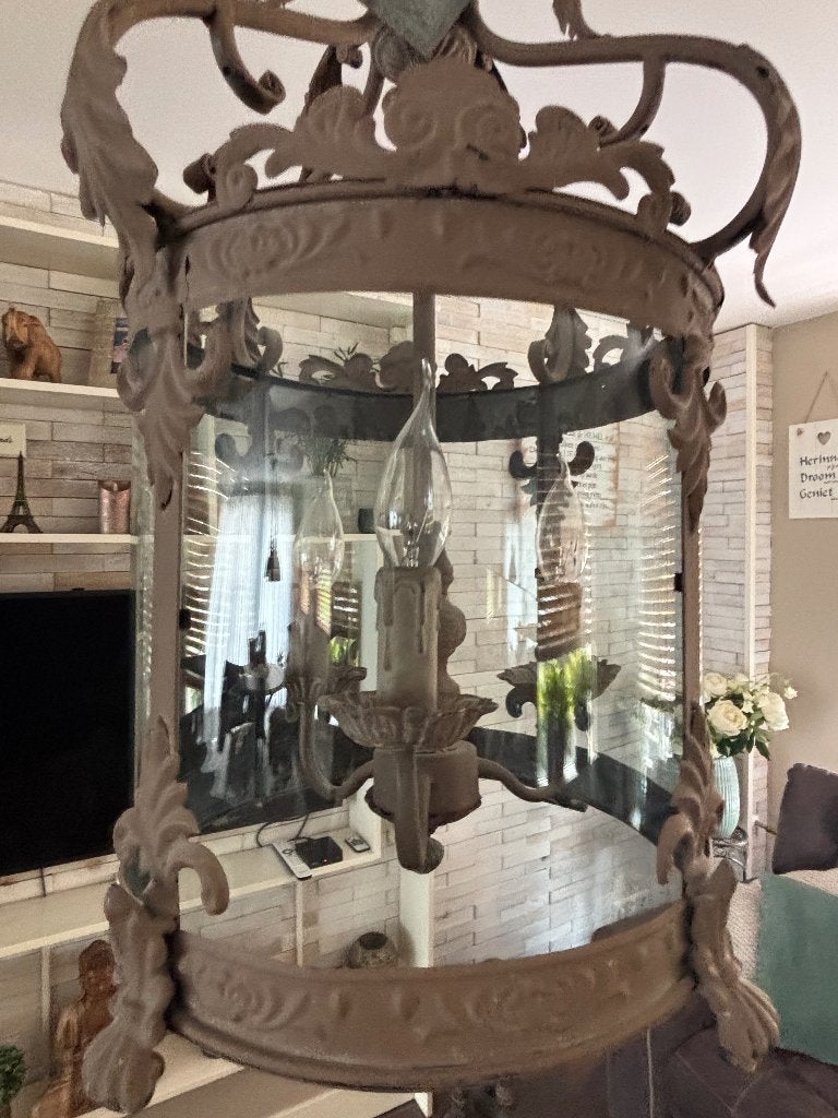 Lampen, Huis en Inrichting, Ophalen, Gebruikt, Overige fittingen, Glas