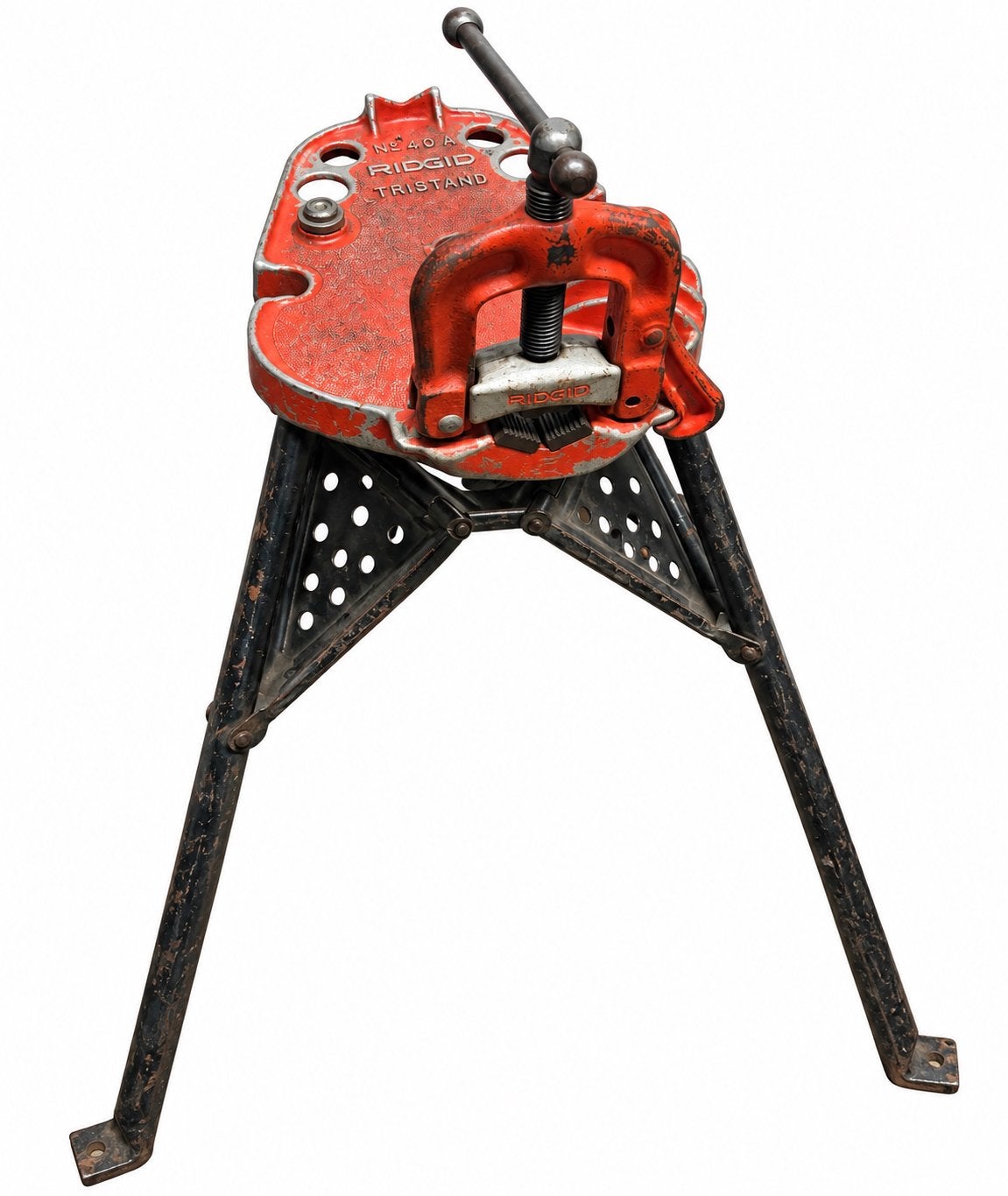 RIDGID No. 40A Tristand Pijpenstandaard, Ophalen of Verzenden, Gebruikt, Overige typen, Ridgid