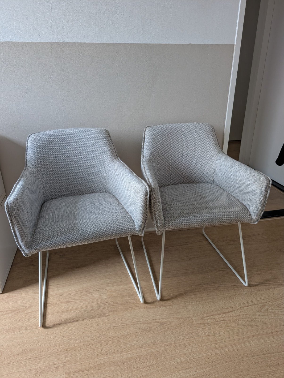 Jesper Home Hofu Eetkamerstoelen - Checkers Charm (2 stuks), Huis en Inrichting, Ophalen, Gebruikt, Twee, Overige kleuren