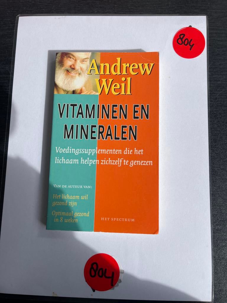 Vitaminen en Mineralen - Andrew Weil, Boeken, Ophalen of Verzenden, Zo goed als nieuw, Gezondheid en Conditie