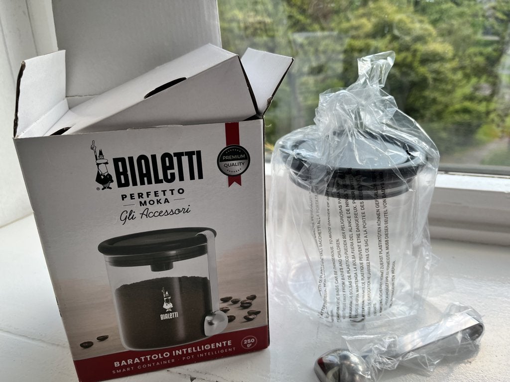Bialetti Moka koffie bewaarbus NIEUW, Ophalen, Nieuw