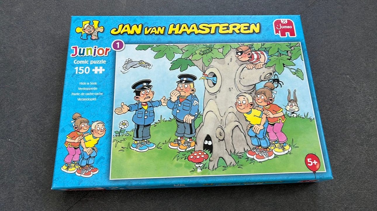 Jan van Haasteren junior puzzel 150 stukjes, Ophalen, Meer dan 50 stukjes, Gebruikt, 6 jaar of ouder