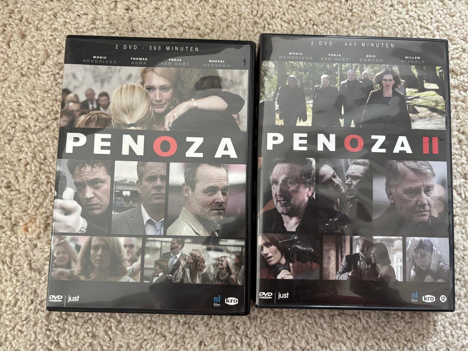 DVD’s Penoza deel I en II, Vanaf 12 jaar, Ophalen of Verzenden, Zo goed als nieuw
