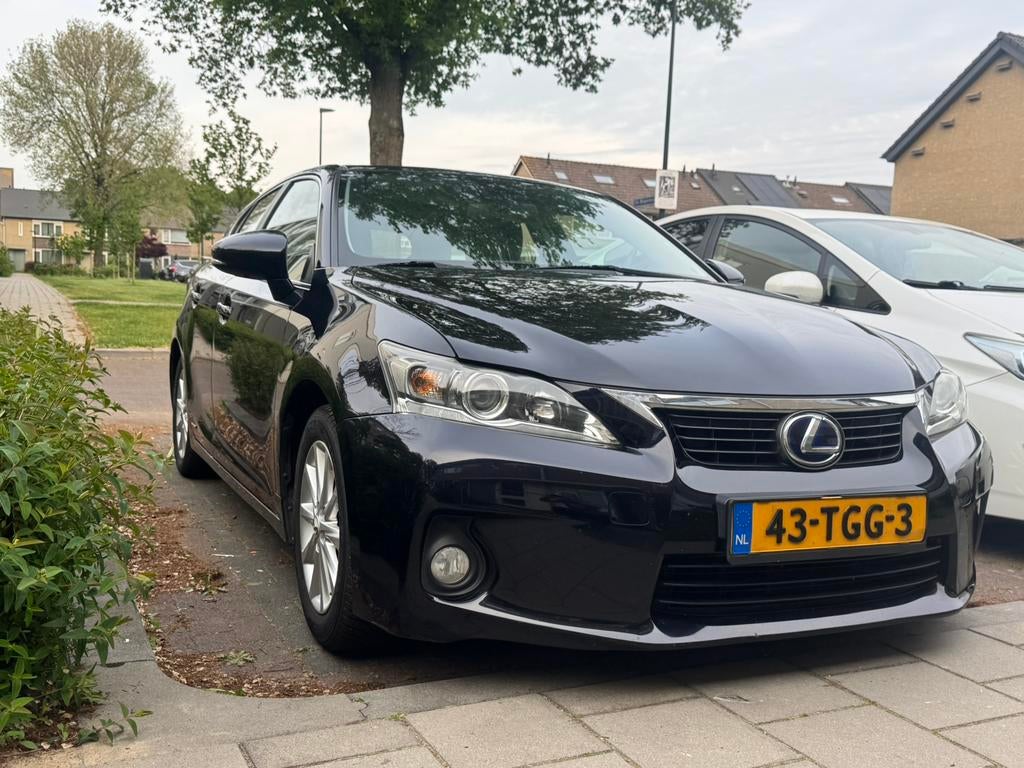 Lexus CT-H 200H 1.8 Hybrid 2012 Zwart, Auto's, Lexus, Zwart, Origineel Nederlands, 1798 cc, CT-H