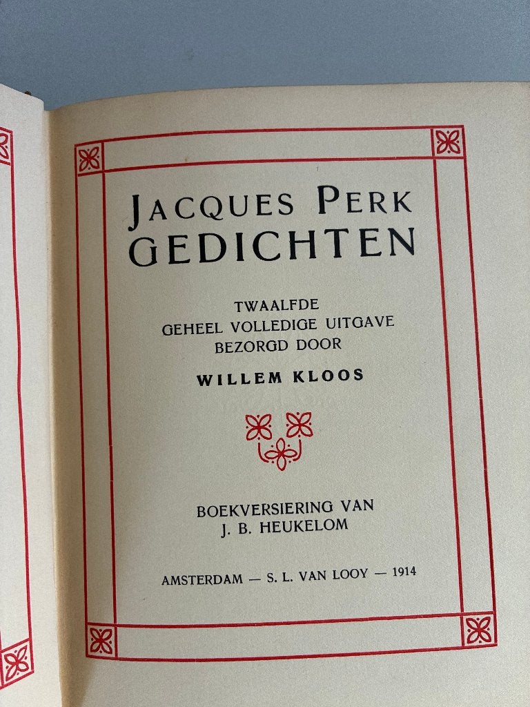 Jacques Perk Gedichten, Gelezen, Ophalen of Verzenden, Jacques Perk, Eén auteur