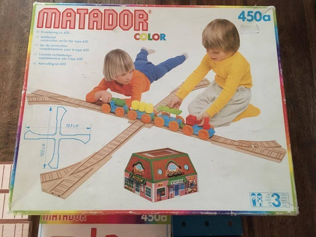 matador color 450A, origineel ,incl voorbeelden, Ophalen of Verzenden, Zo goed als nieuw, Overige typen