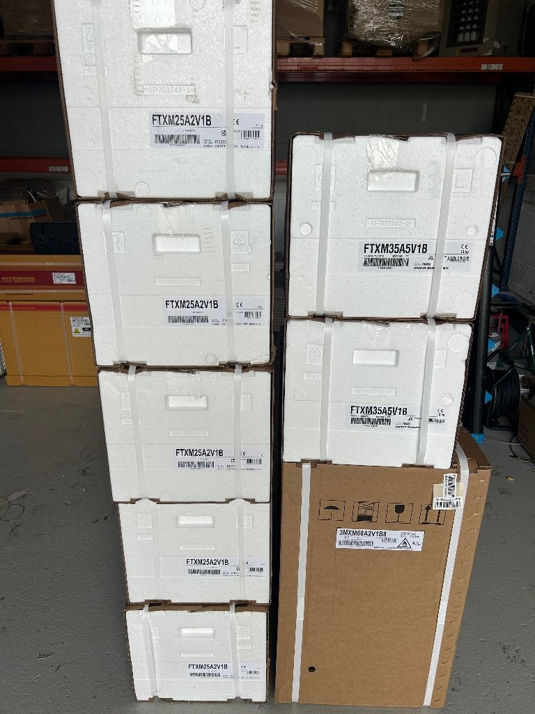 Airco’s Daikin nieuw, Witgoed en Apparatuur, Ophalen, Koelen en Ontvochtigen, Nieuw, 3 snelheden of meer