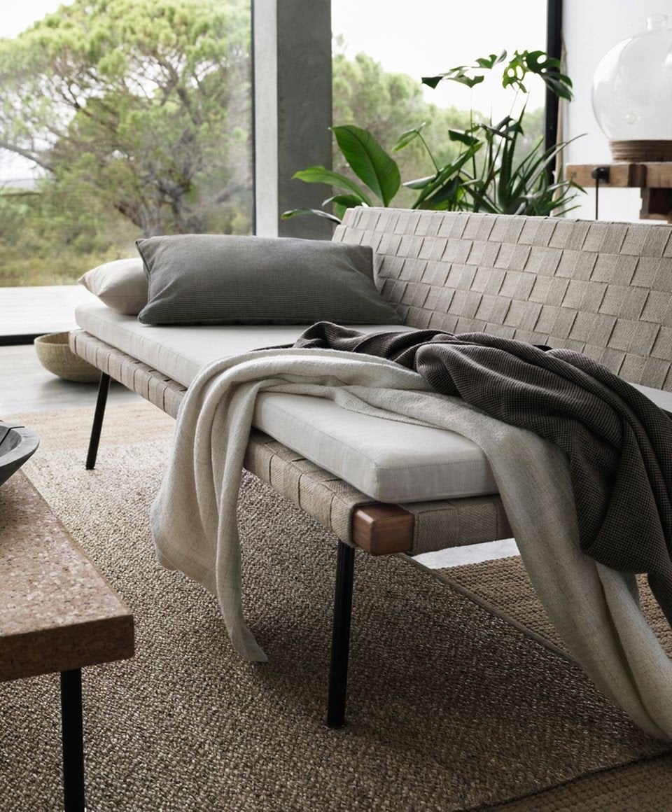 Daybed van Ilse Crawford, Ophalen, 150 tot 200 cm, 75 tot 100 cm, Zo goed als nieuw